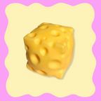 Cheesey Squeeze Squishy Toy