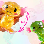 Glittler Gloop Axolotl Squishy